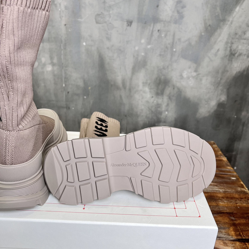 Alexander McQueen Tread sock-style boots