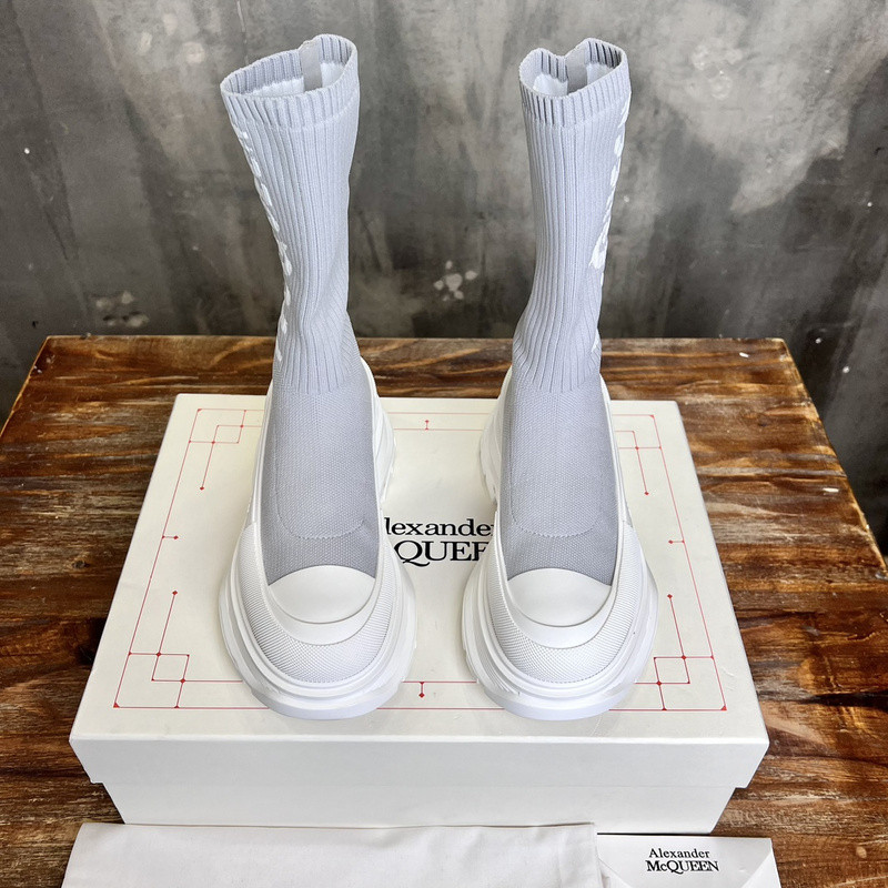 Alexander McQueen Tread sock-style boots
