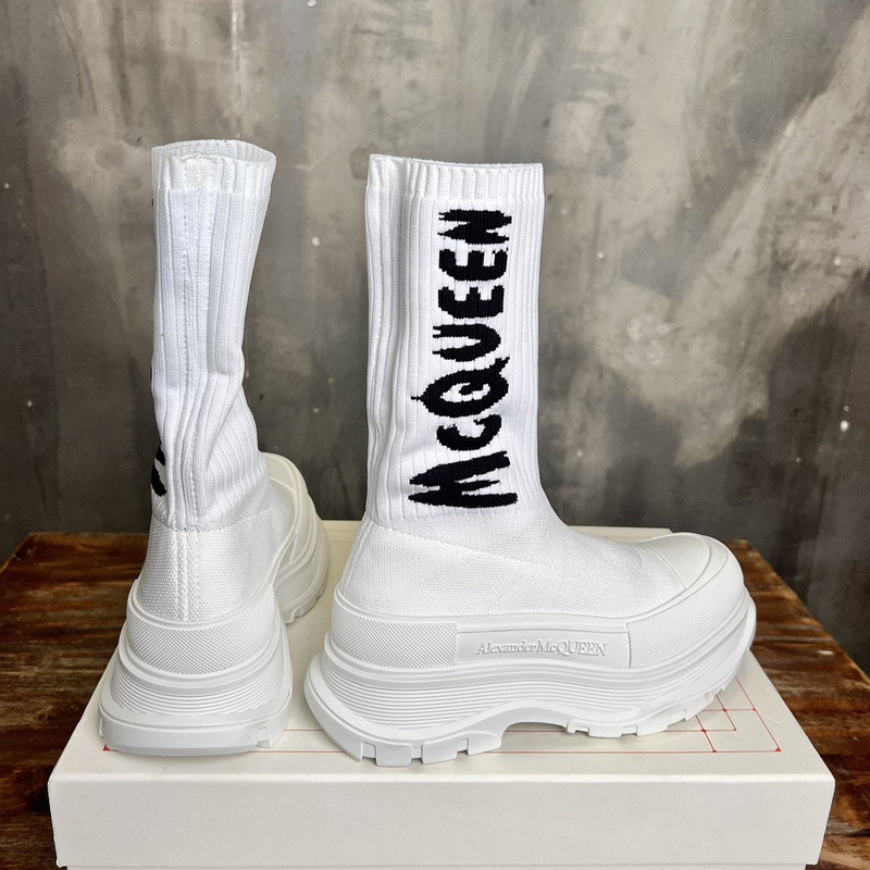Alexander McQueen Tread sock-style boots