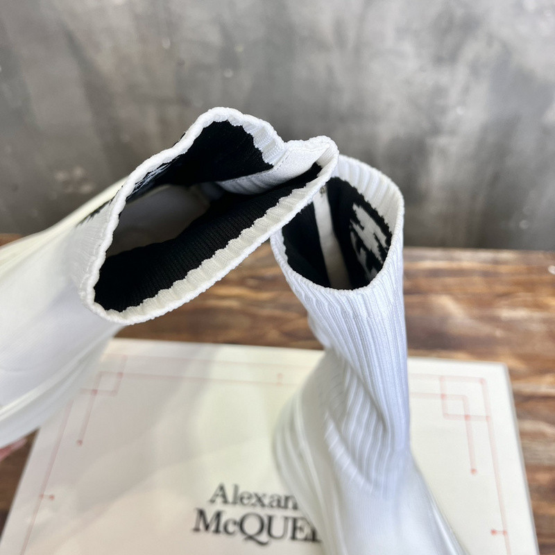 Alexander McQueen Tread sock-style boots