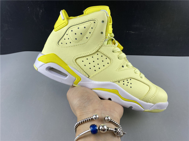 Air Jordan 6 GS Floral Dynamic Yellow 543390-800