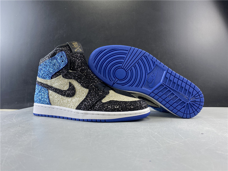 Air Jorden 1 X Fragment Design “Glitter” CK5566-400