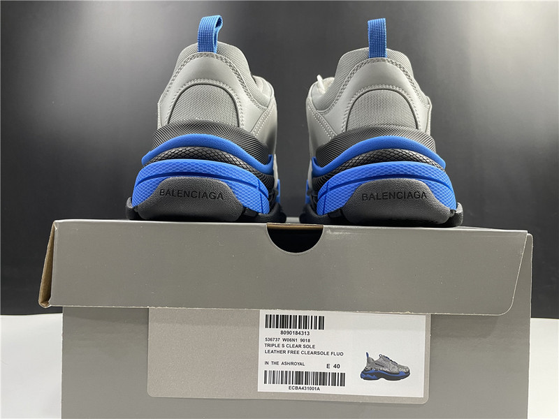 Ba*len*cia*ga triple s blue black grey 536737 w06n1 9018
