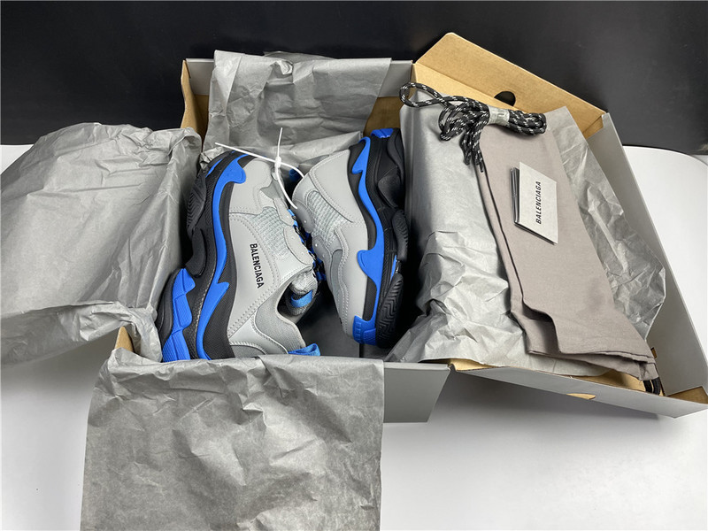 Ba*len*cia*ga triple s blue black grey 536737 w06n1 9018
