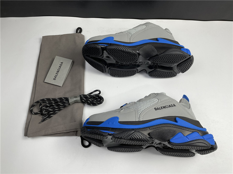 Ba*len*cia*ga triple s blue black grey 536737 w06n1 9018