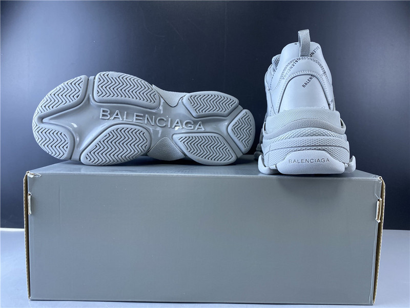 Ba*len*cia*ga triple s sneakers (grey with logo) 536737 w2fa1 1210
