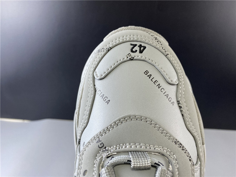 Ba*len*cia*ga triple s sneakers (grey with logo) 536737 w2fa1 1210