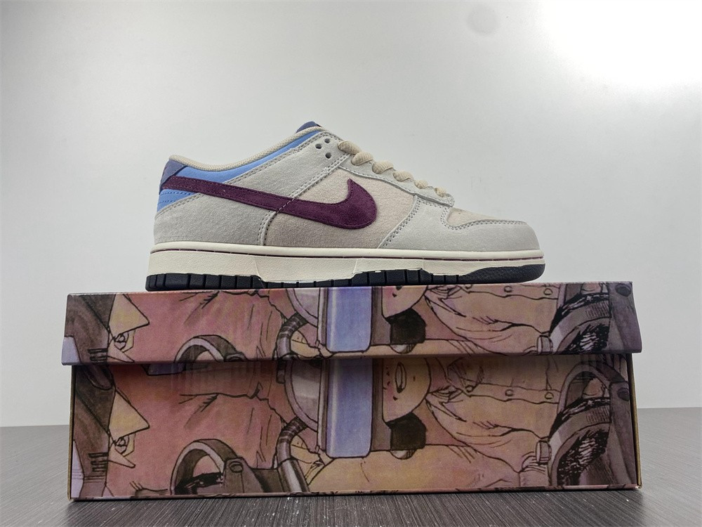 Nike SB Dunk Low Steamboy OST Dark Red Blue LF0039-005