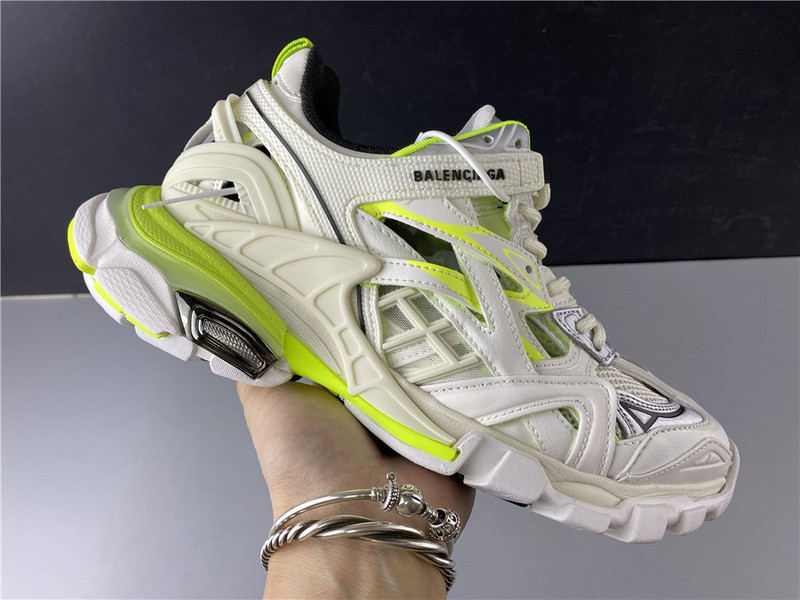Ba*len*cia*ga sneaker tess.s.gomma white yellow 4.0 568615 w2ng5 5819