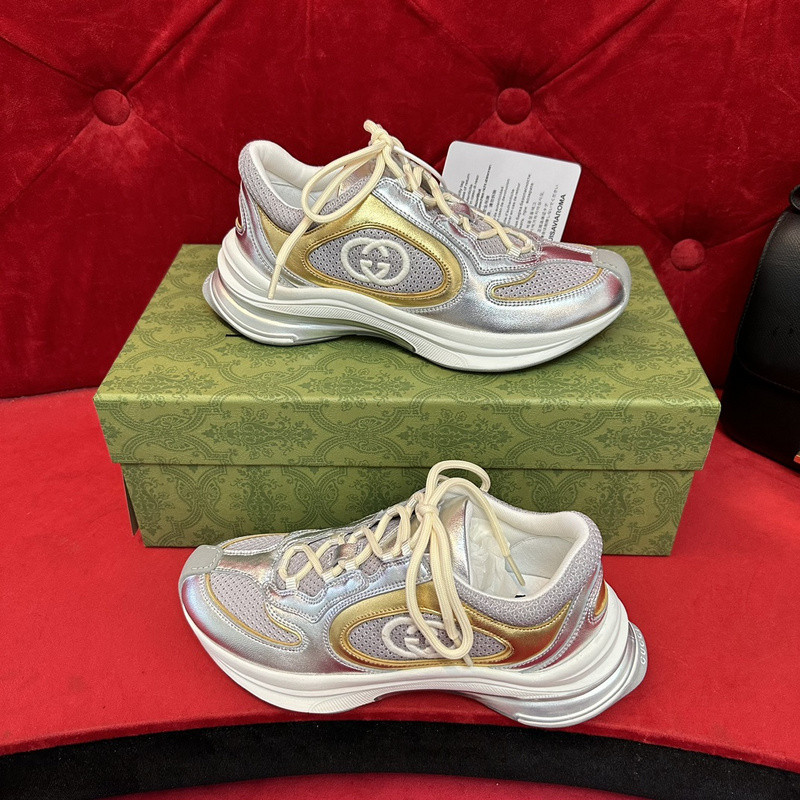 G*u*i run lace-up sneakers