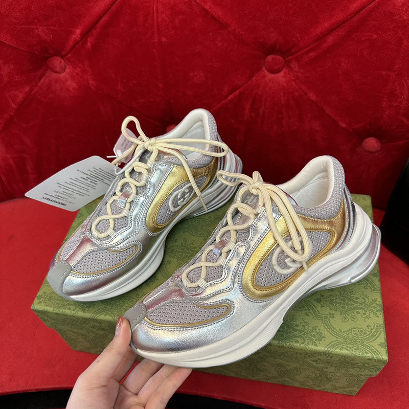 G*u*i run lace-up sneakers