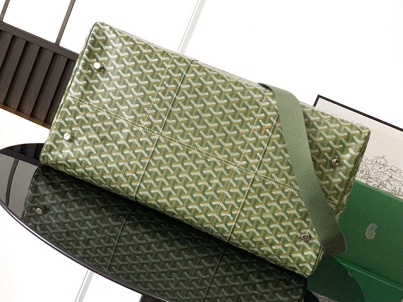 GOYARD canvas travel bag