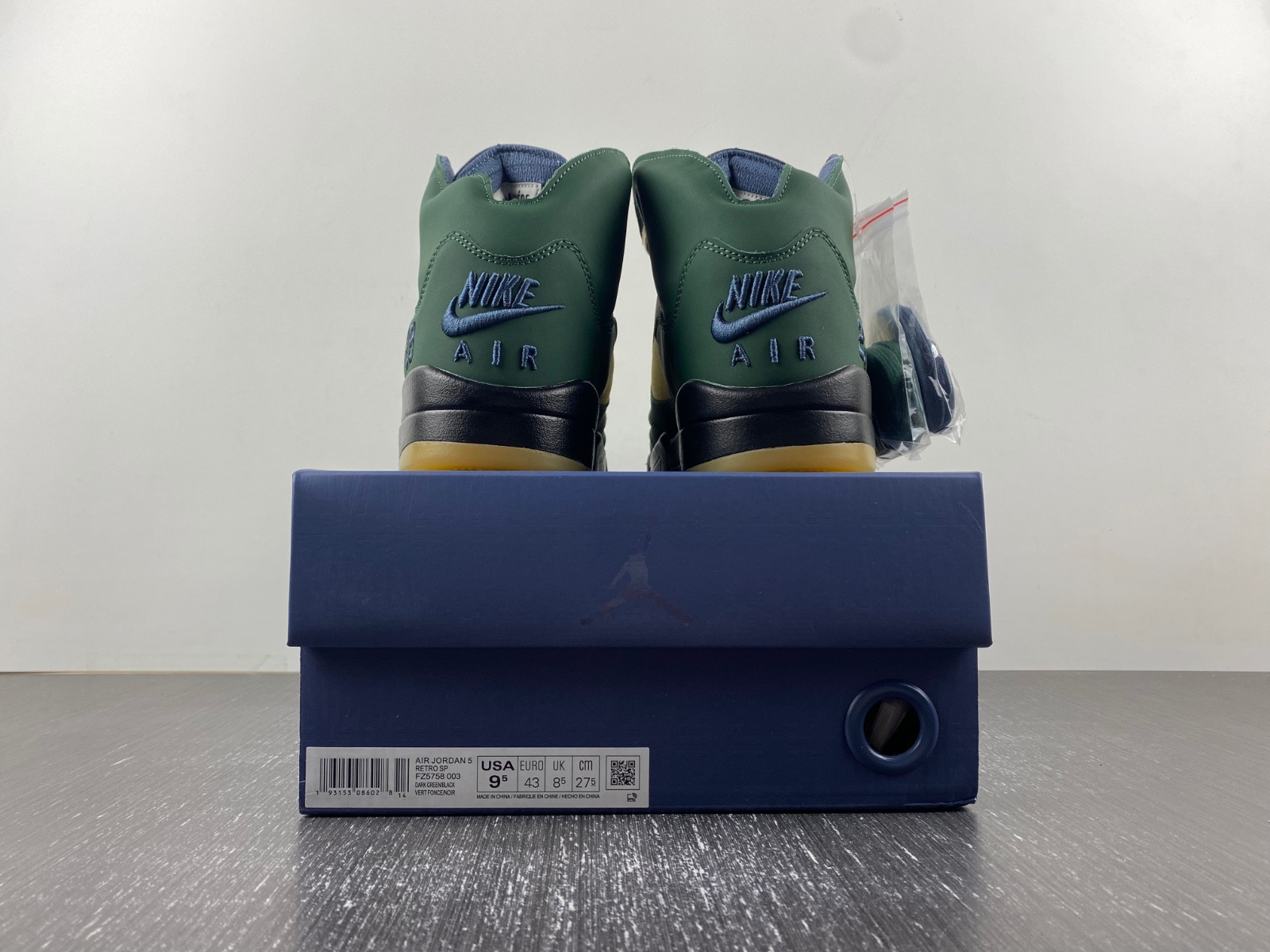 Air Jordan 5 "Navy Green” FZ5758-003