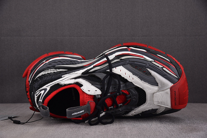 BALENCIAGA Black&Red Platform Sneaker