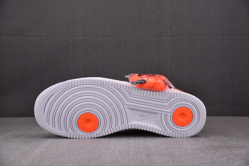 VLONE x Nike Air Force 1 White/Total Orange AA5360-100