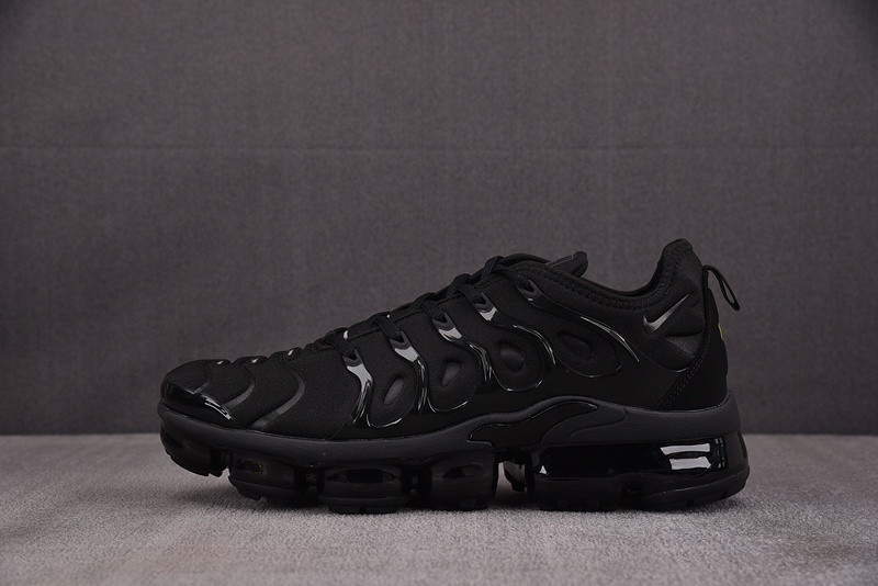 Nike Air VaporMax Plus Triple Black Men''s - 924453-004