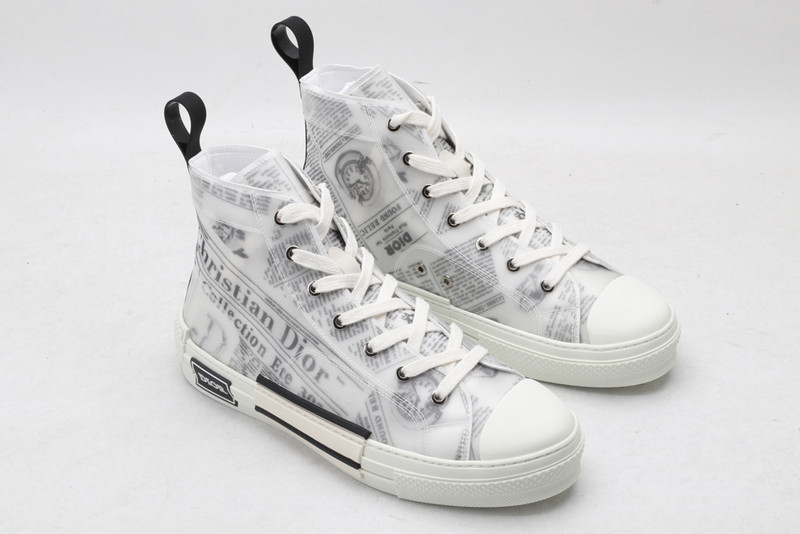 D B23 HIGH-TOP SNEAKERS