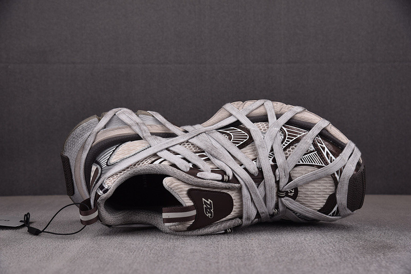 Ba*len*cia*ga 3xl extreme lace brown grey distress