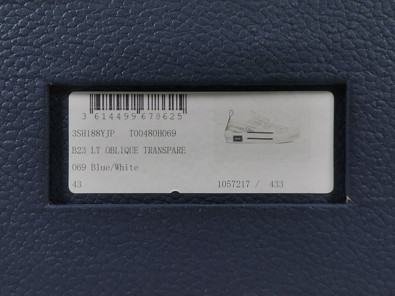 B23 OBLIQUE LOW SNEAKERS