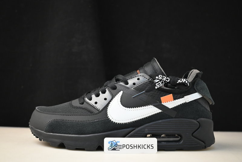 OW NIKE AIR MAX 90 BLACK AA7293-001