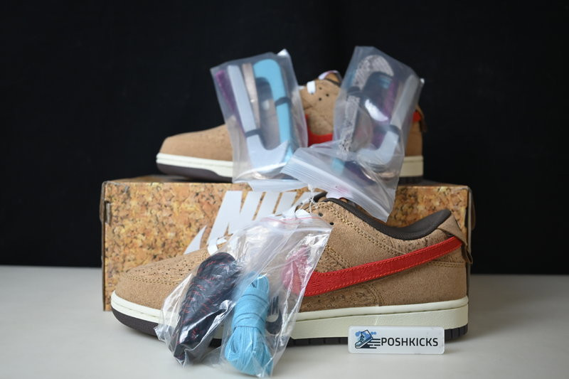 CLOT x Nike Dunk Low "Cork" FN0317-121