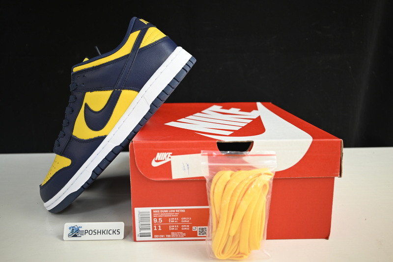 NIKE DUNK LOW MICHIGAN DD1391-700