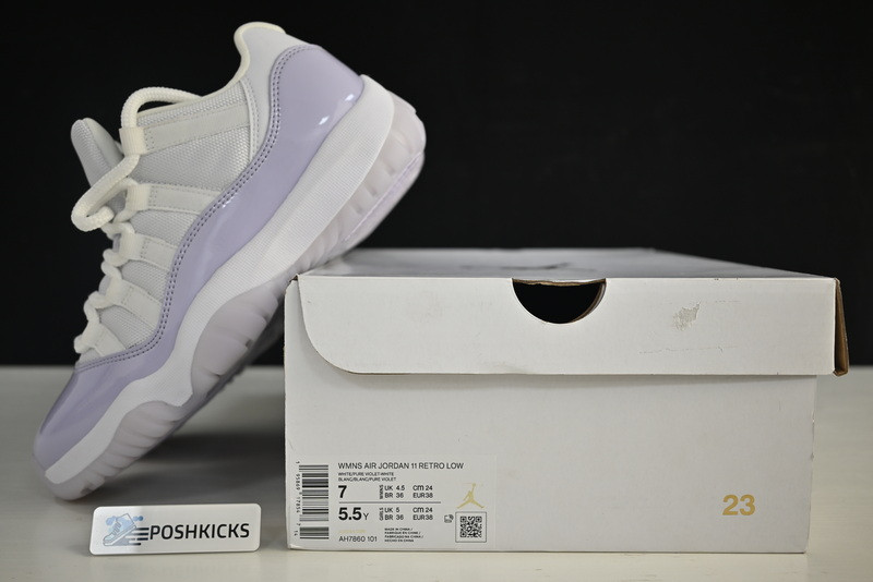 Air Jordan 11 Low “Pure Violet” AH7860-101