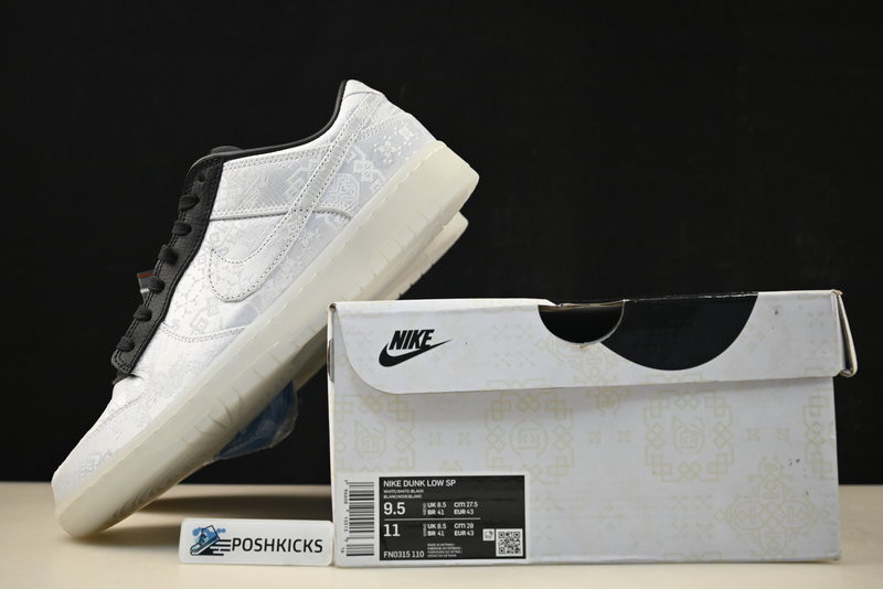 CLOT x fragment x Nike Dunk Low FN0315-110