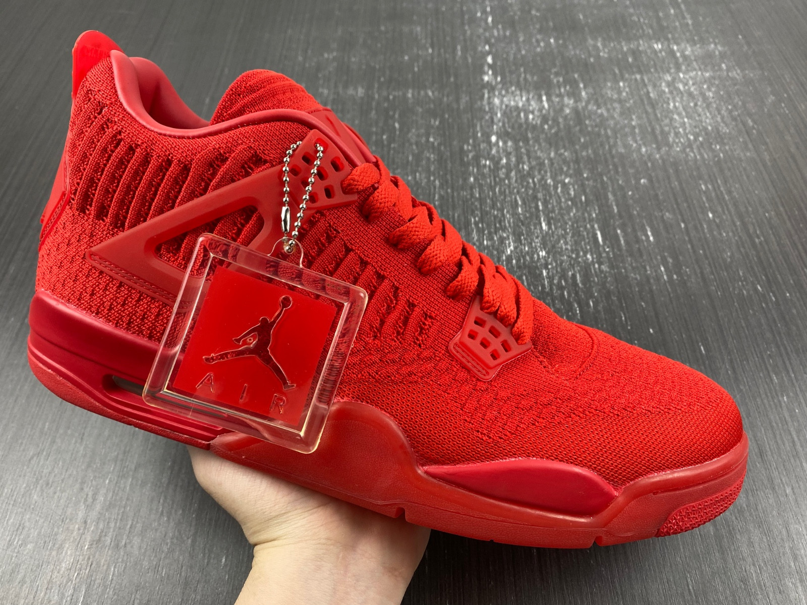 Jordan 4 Retro Flyknit Red - AQ3559-600