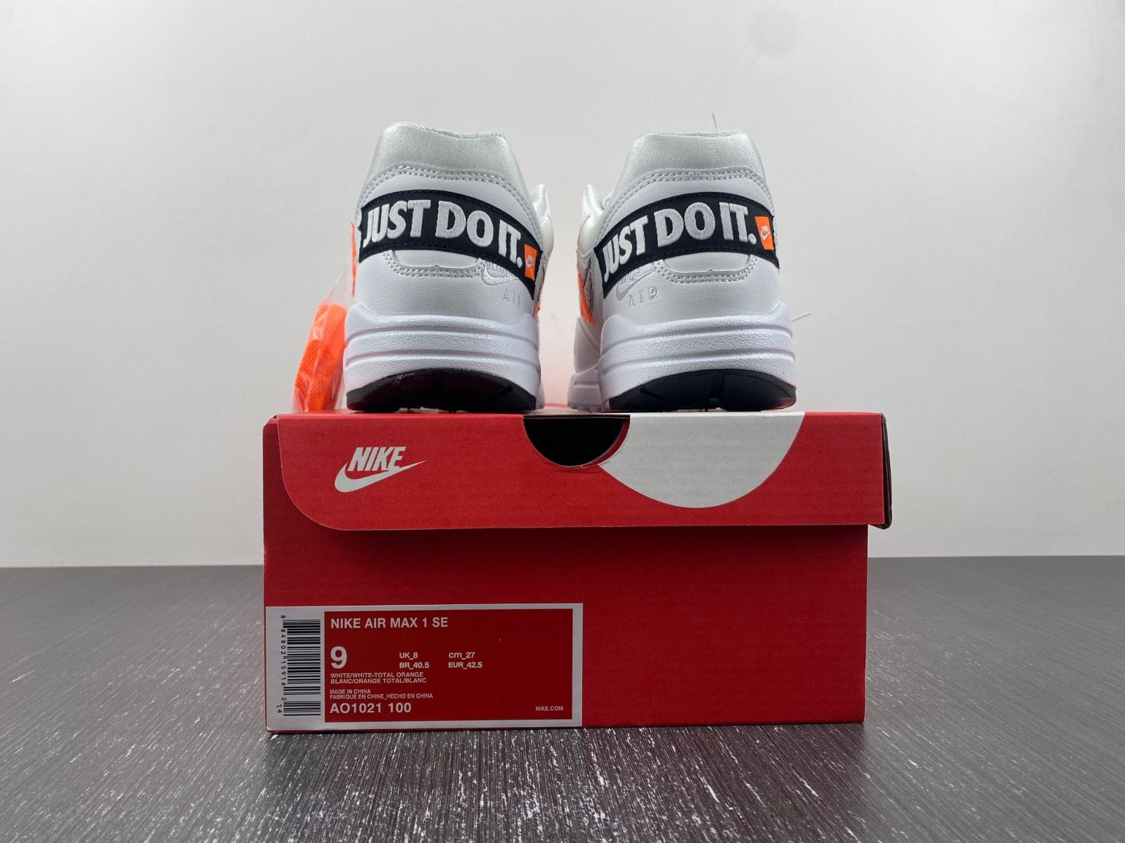 Nike Air Max 1 Just Do It 2018 - AO1021-100
