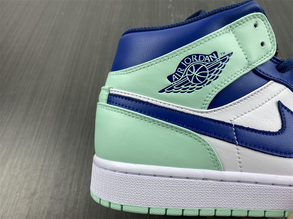 Air Jordan 1 Mid GS "Blue Mint" 554725-413