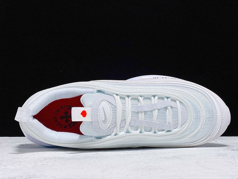 NIKE AIR MAX 97 MSCHF X INRI JESUS SHOES 921826-101JSUS