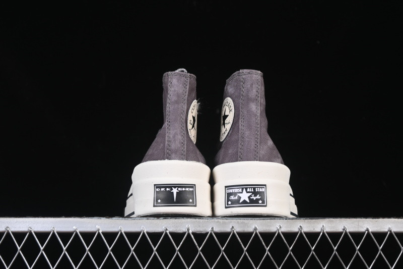 RICK OWENS DRKSHDW X CONVERSE CHUCK 70 GREY/WHITE