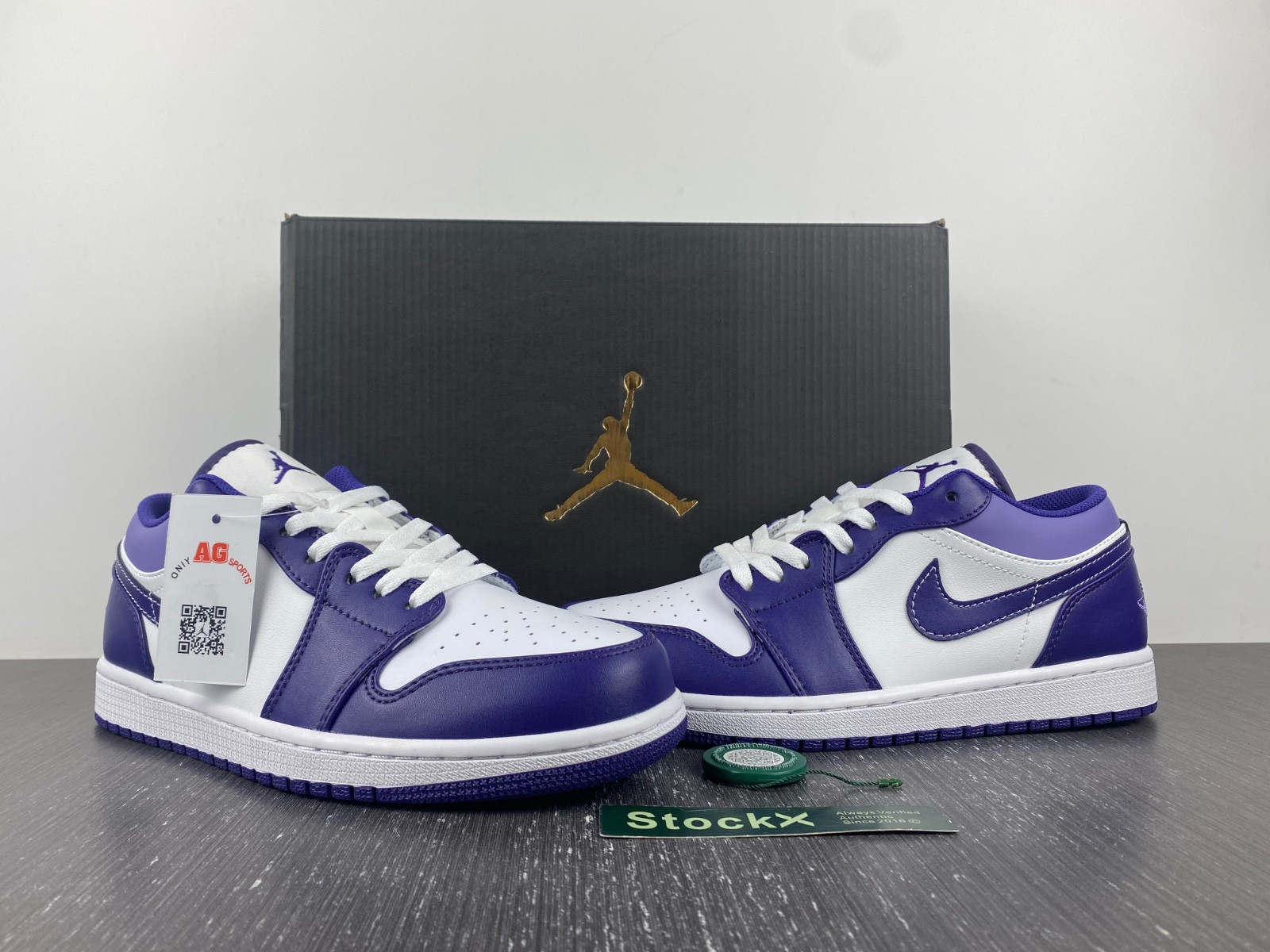 Air Jordan 1 Low "Purple" 553558-515