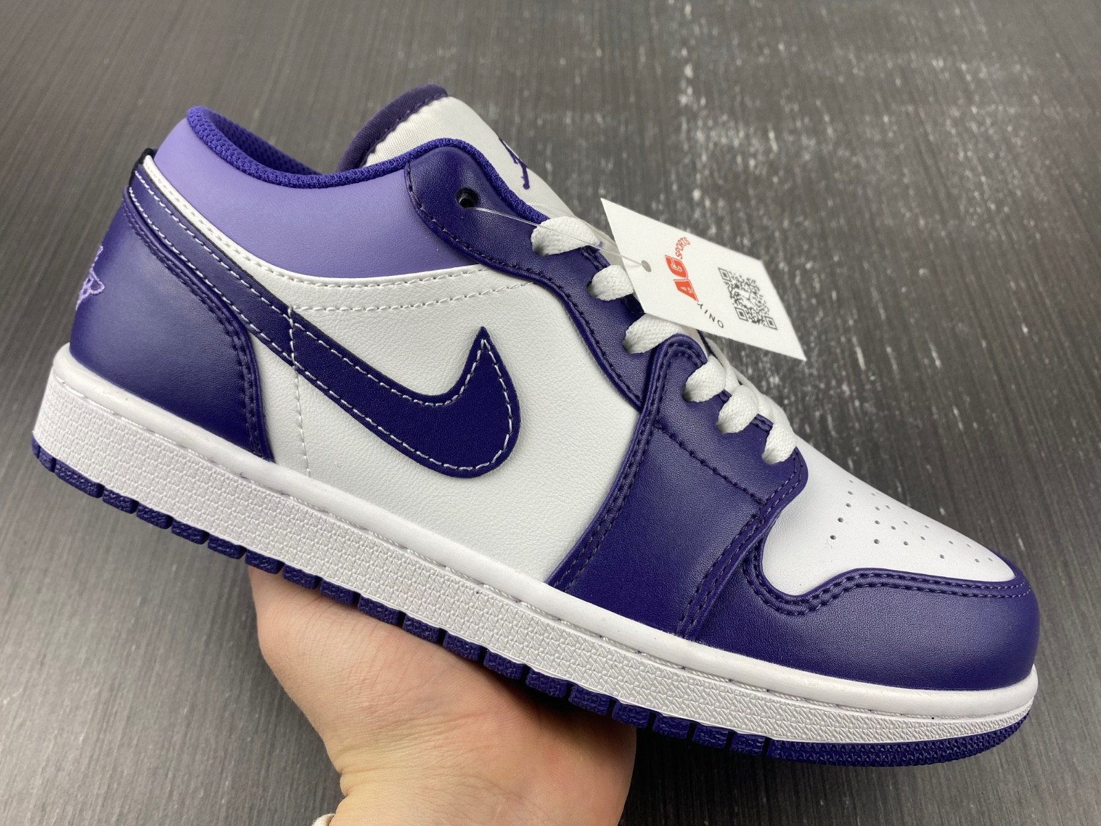 Air Jordan 1 Low "Purple" 553558-515