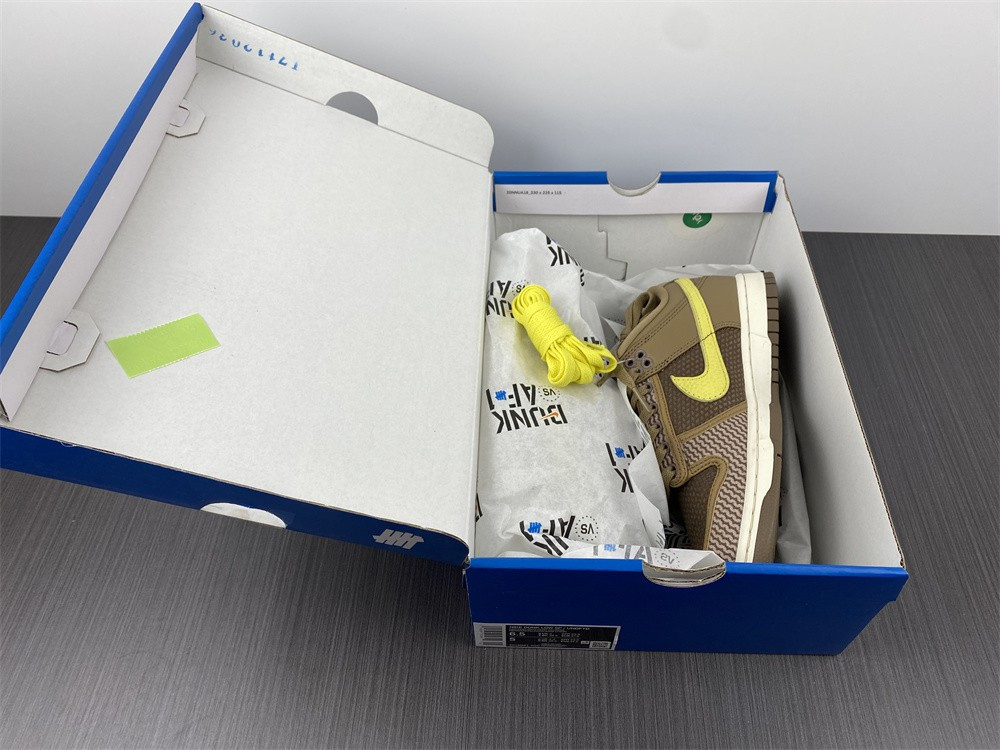 NIKE DUNK LOW SP UNDEFEATED CANTEEN DUNK VS. AF1 PACK DH3061-200