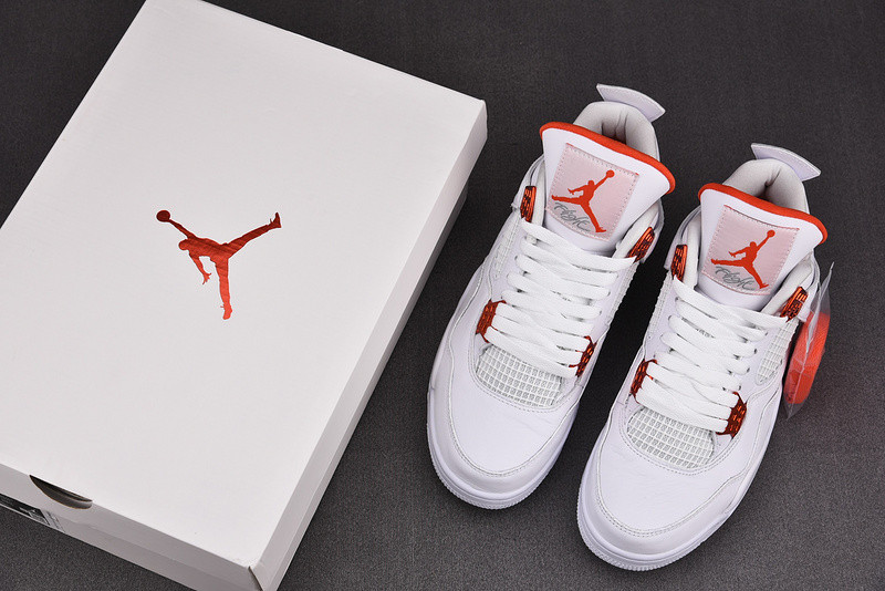 Jordan 4 Retro Metallic Orange CT8527-118