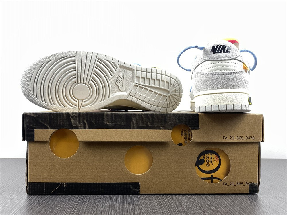 NIKE DUNK LOW OW LOT 38 OF 50 DJ0950-113