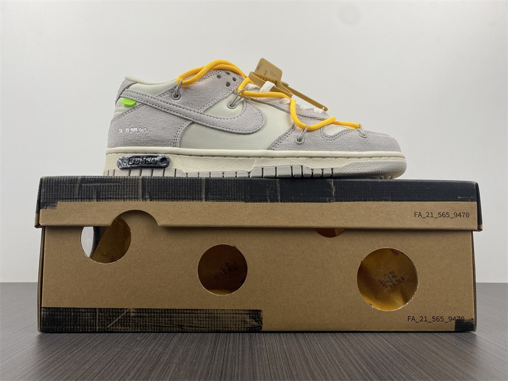 NIKE DUNK LOW OW LOT 39 OF 50 DJ0950-109