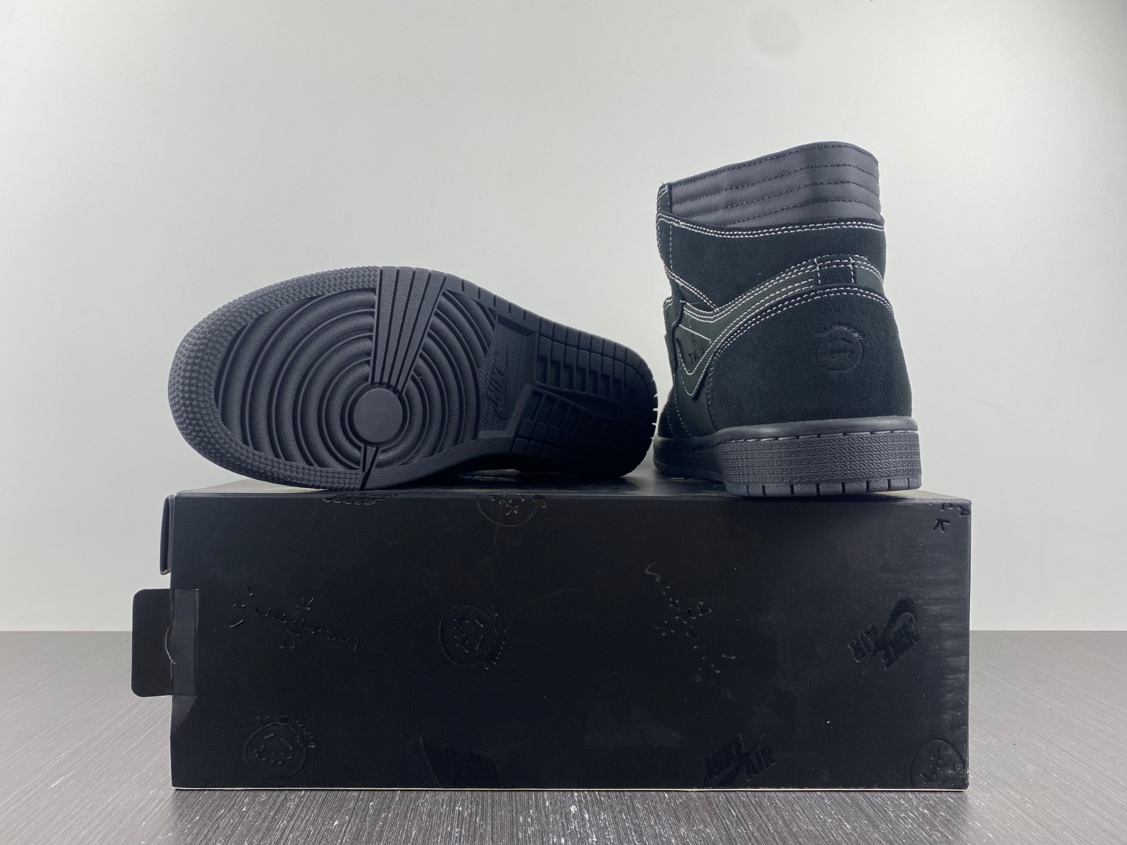 Jordan 1 Retro High OG SP Travis Scott Black Phantom DM7866-001