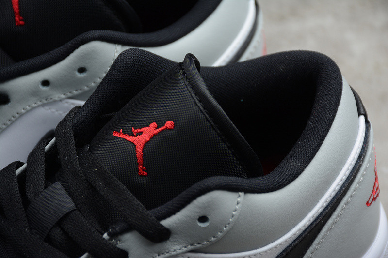 JORDAN 1 LOW LIGHT SMOKE GREY 553558-030