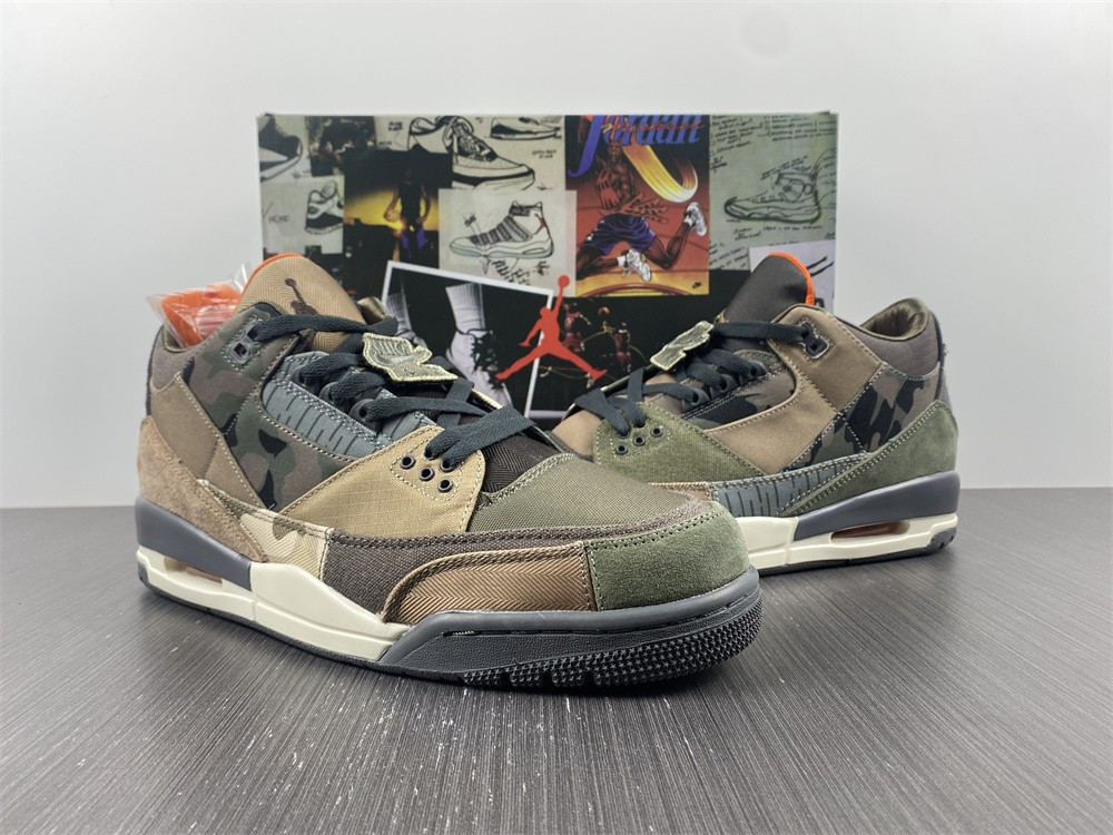 Air Jordan 3 Retro Patchwork Camo DO1830-200