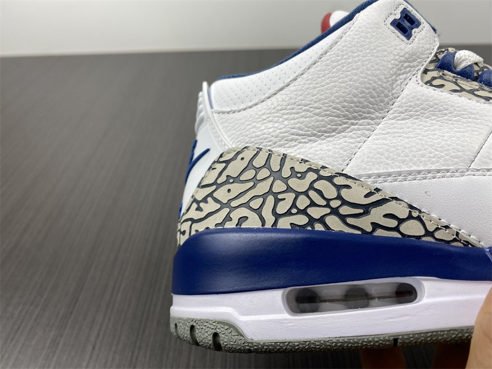 AIR JORDAN 3 RETRO TRUE BLUE NIKE AIR FIRST LOOK 854262-106
