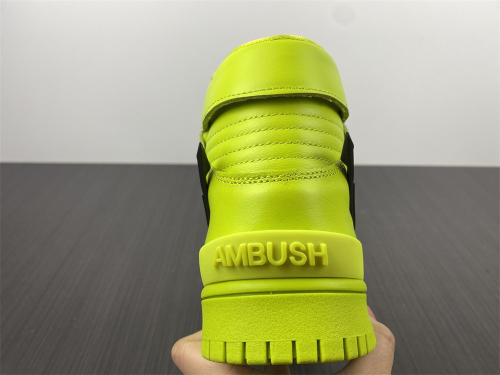 Nike Dunk High AMBUSH Flash Lime CU7544-300