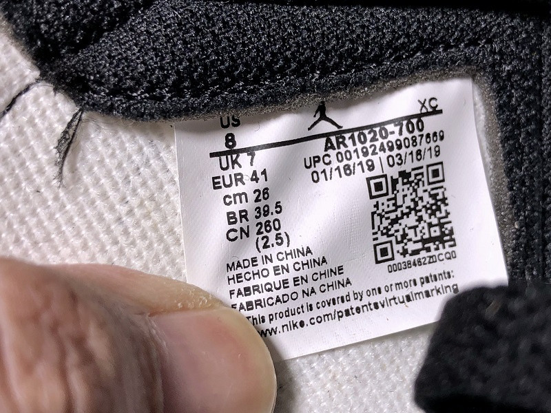 AIR JORDAN 1 YELLOW TOE AJ1 OG AR1020-700