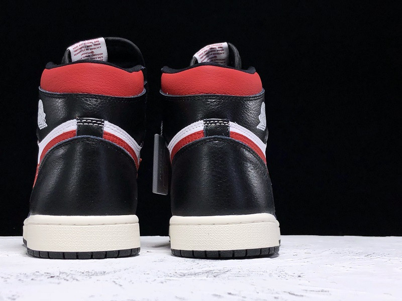 AIR JORDAN 1 BLACK WHITE GYM RED 555088-061