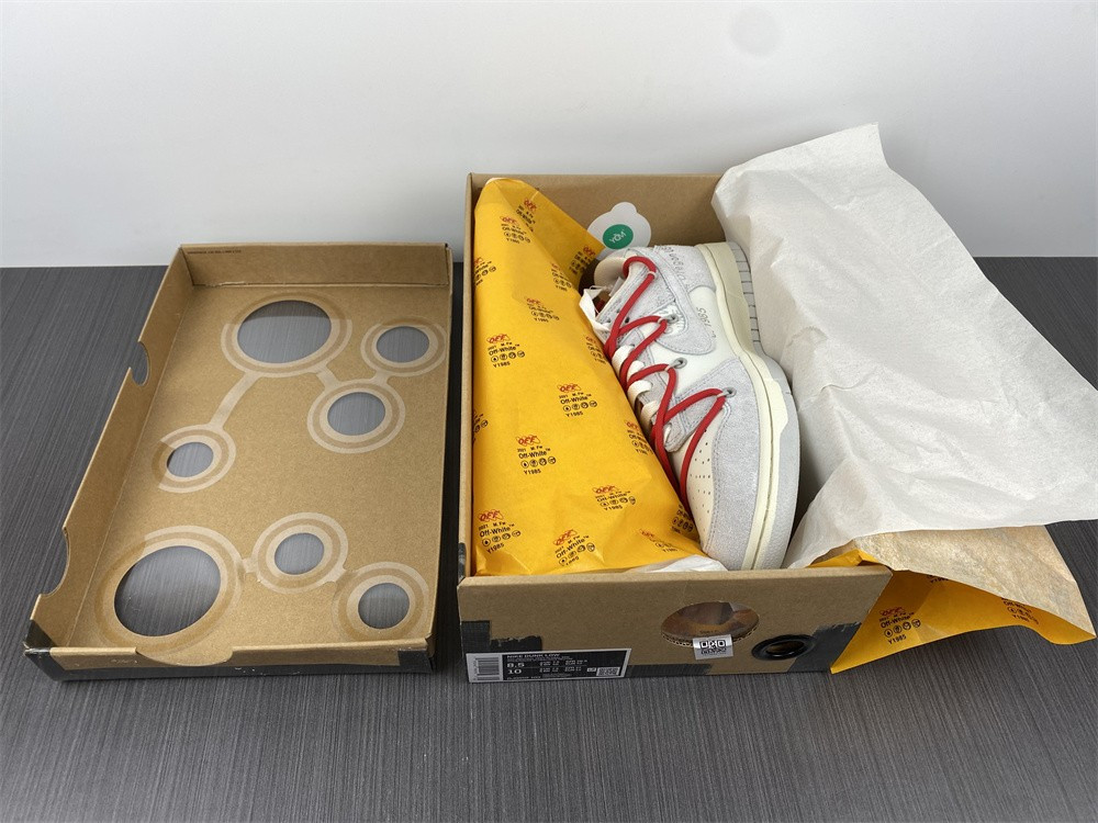 NIKE DUNK LOW OW LOT 40 OF 50 DJ0950-103