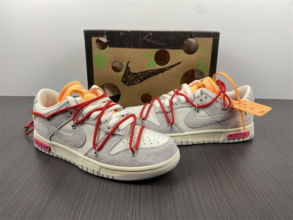 NIKE DUNK LOW OW LOT 40 OF 50 DJ0950-103