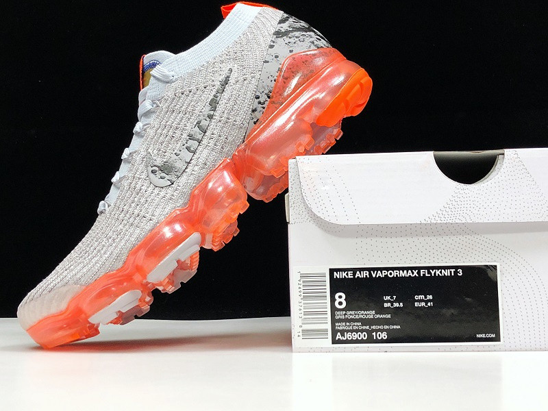 Nike Air VaporMax Flyknit 3 Grey Silver AJ6900-106