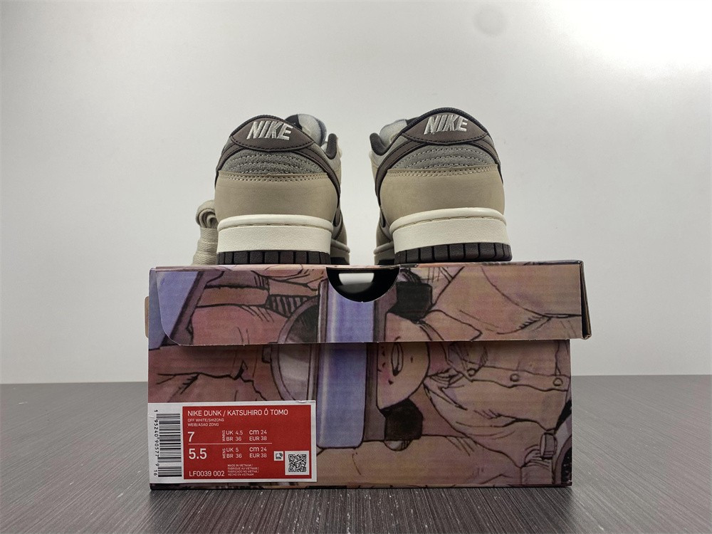Otomo Katsuhiro x Nike SB Dunk Low Steamboy OST Dark Red Blue LF0039-005